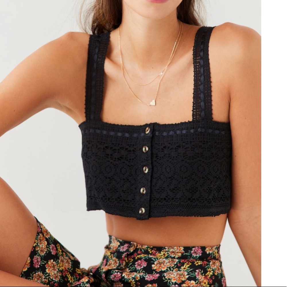 Urban Outfitters Black Tank Top